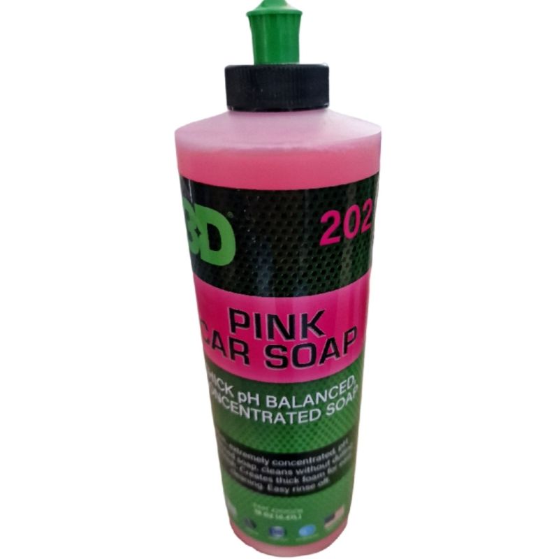 3D Car Care Pink Car Soap