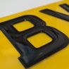 3D Gel Number Plates - Standard UK size